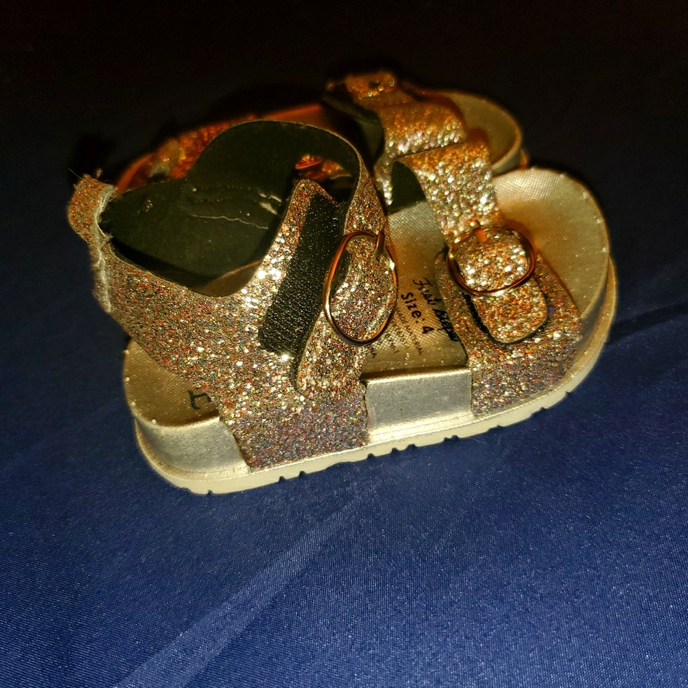 Baby size four shoes